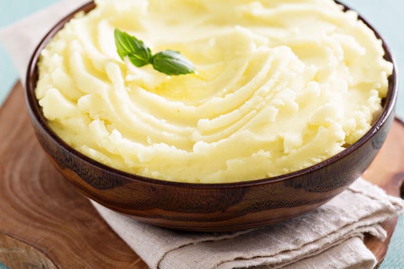 The Creamiest Yellow Mashed Potatoes