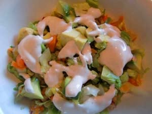 Chopped Salad and Tex Mex Salad Dressing