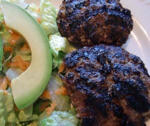 Gluten-Free Beef Burgers with Balsamic