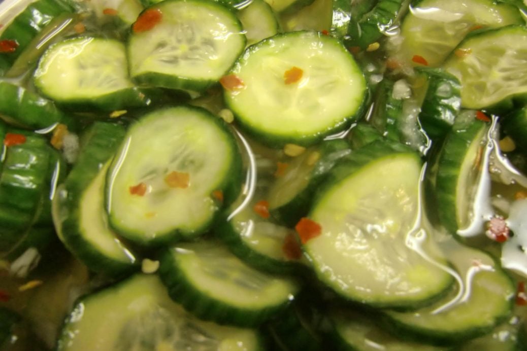 Sweet and Spicy Gluten Free Pickles