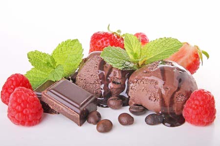 Chocolate Almond Milk ice Cream Recipe