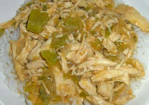 Image: Gluten Free Shredded Chicken and Chile Peppers