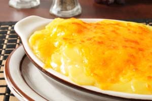 Gluten Free Au Gratin Potatoes with Cheddar Cheese