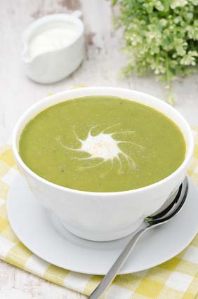 Image: Gluten Free Creamy Asparagus and Potato Soup