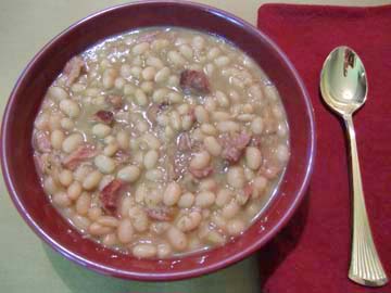 Image: Navy Beans and Ham