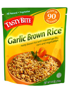 Tasty Bite Garlic Brown Rice