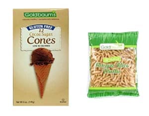 Goldbaum's Gluten-free Ice Cream Cones and Pasta