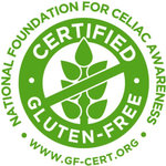 National Foundation for Celiac Awareness Gluten Free Certification Logo