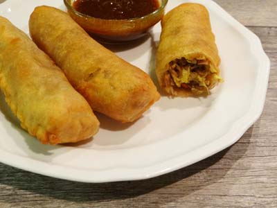 Gluten Free Egg Rolls and Dipping Sauce