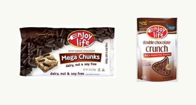 Enjoy Life Foods Mega Chunks and Double Chocolate Crunch