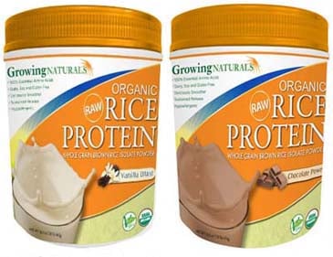 Image: Gluten Free Raw Rice Protein Powder