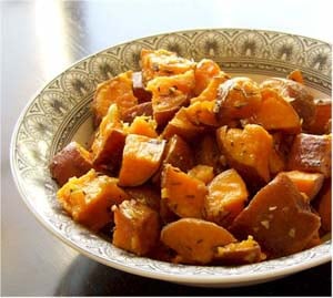 Image: Gluten Free Roasted Sweet Potatoes
