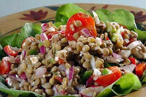 Image: Gluten Free Lentil Salad