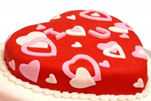 Image: Gluten Free Cake - Heart Shaped