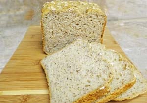 Image: Gluten Free Oat Bread Sliced