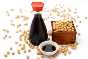 Image: Soy Sauce and Soy Beans