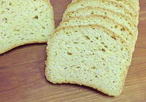 Image: Gluten Free Anadama Bread Sliced