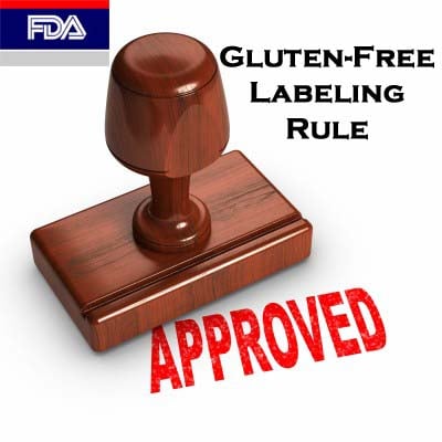Image: Gluten Free Labeling Laws Rules Approved