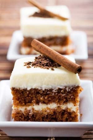 Image: Carrot Cake with Gluten Free Cream Cheese Frosting