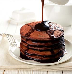 Image: Gluten Free Chocolate Pancakes