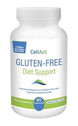 CeliAct Gluten Free Diet and Celiac Supplements