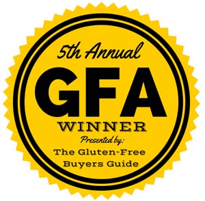 GFreek.com's 5th Annual Gluten Free Blog Award - 2nd Place