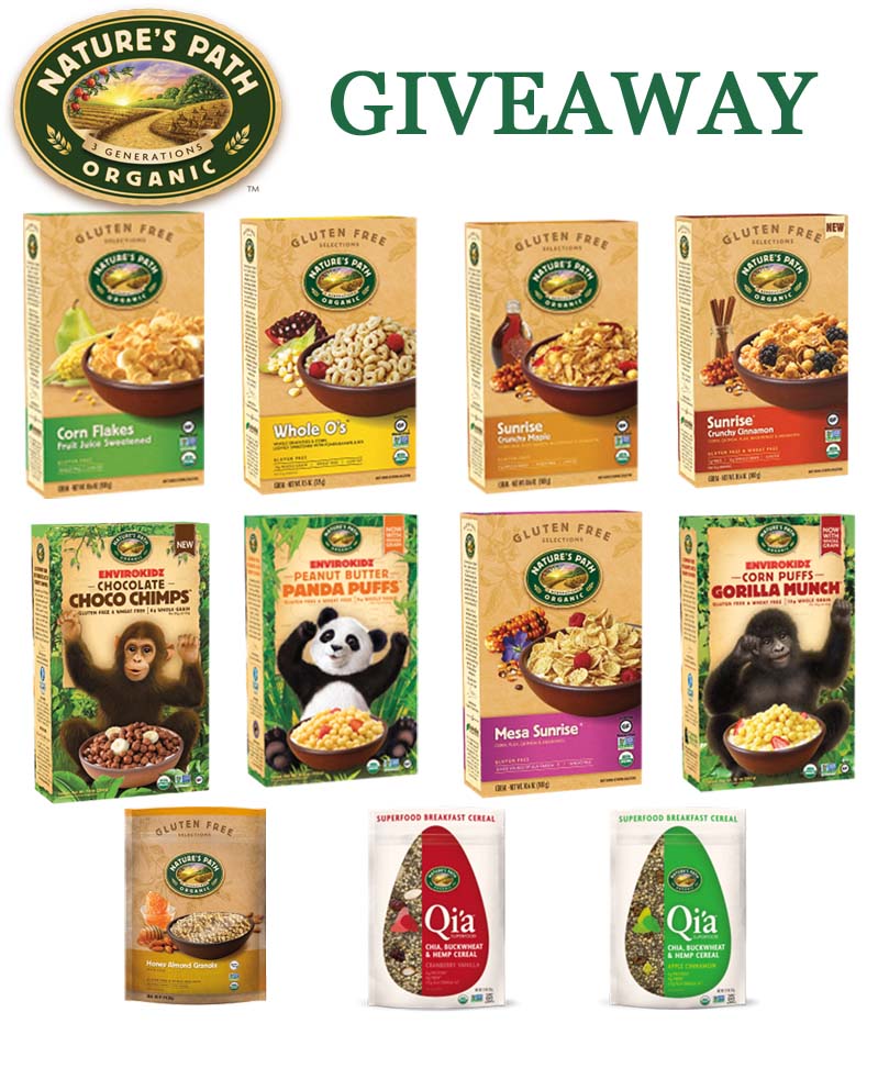 Nature's Path Gluten Free Cereal Giveaway