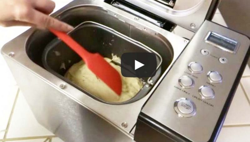 Video of Making Gluten Free Oat Bread in a Bread Machine