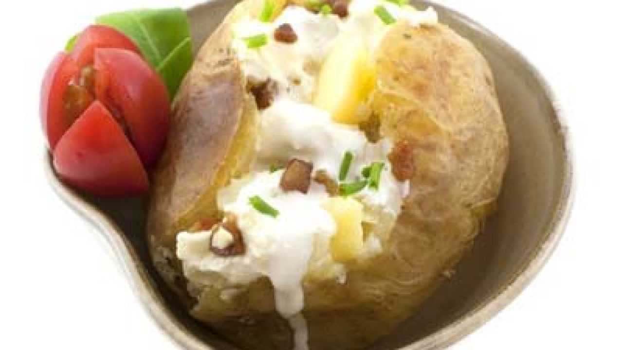Baked Potatoes With Sour Cream Yoga Mat