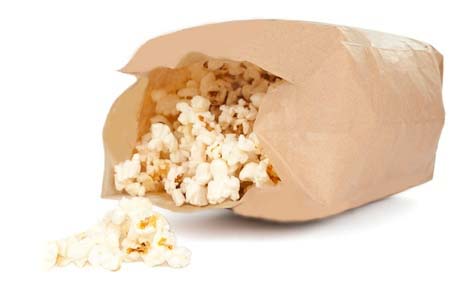 Microwaved Gluten Free Popcorn Kernels
