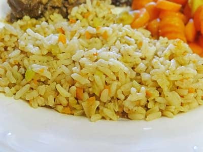 Gluten Free Vegetable Rice Pilaf