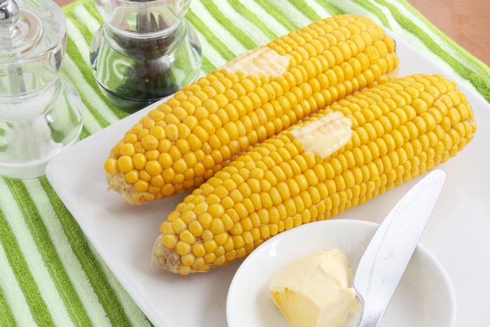Microwaved Corn on the Cob