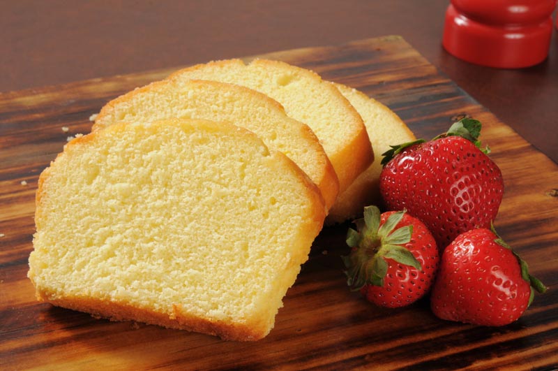Gluten Free Sour Cream Pound Cake Loaf
