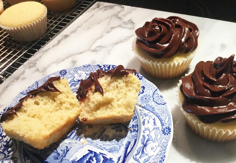 Gluten Free Vanilla Cupcakes Without Added Starch Using Ancient Grains
