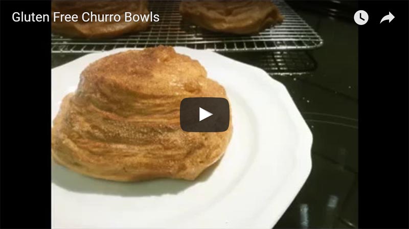 Gluten Free Churro Bowl Video Image