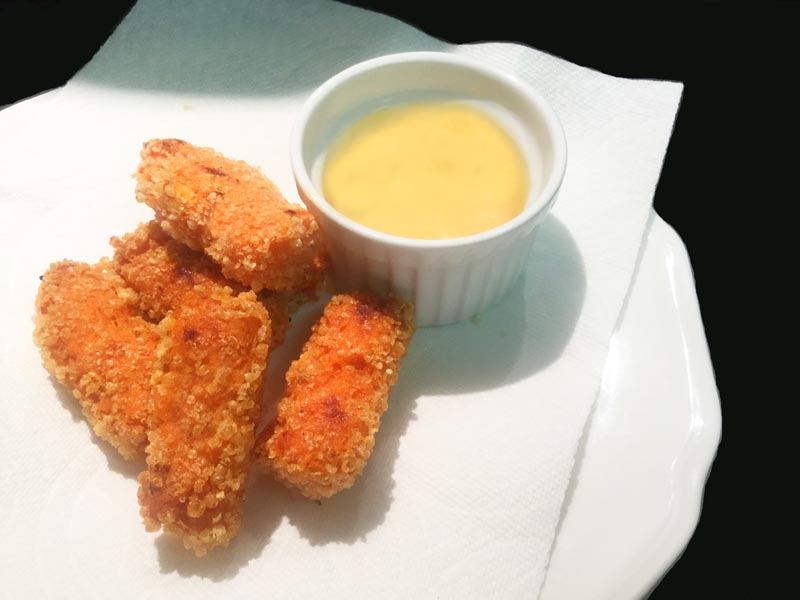 Gluten Free Sweet Potato Tots and Dipping Sauce
