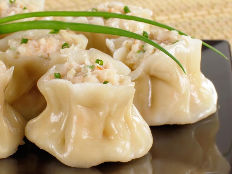 Gluten Free Siu Mai – Shaomai – Shumai – Opened Asian Dumplings