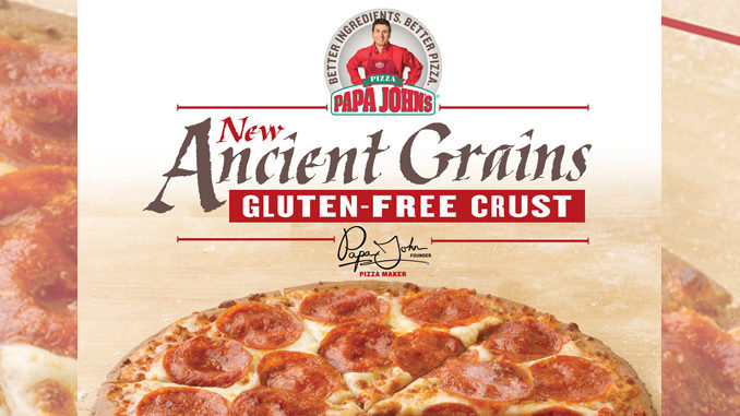 Papa John's Gluten Free Ancient Grains Pizza