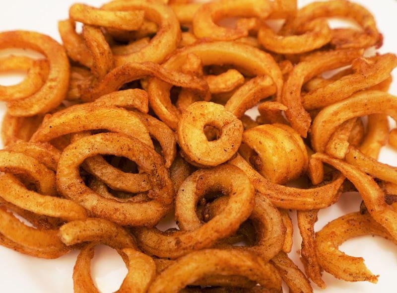 Gluten Free Battered Curly Fries