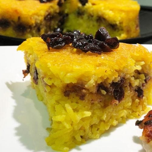 Tahchin Recipe - Persian Saffron Rice Cake — I got it from my Maman
