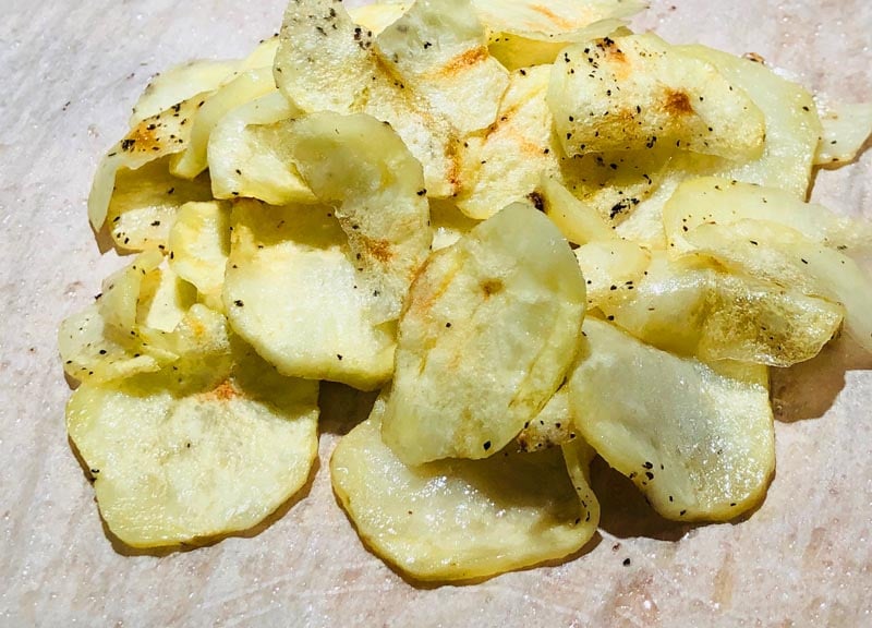 Microwave Fried Potatoes