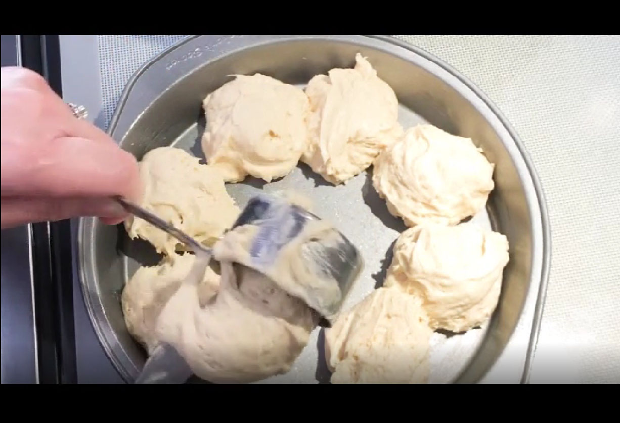 Gluten Free Rolls Dough Forming Video