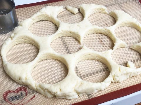 Gluten Free Biscuits Removed From Dough