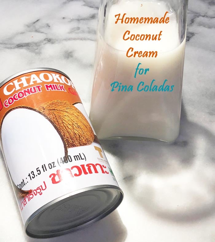 Homemade Cream of Coconut